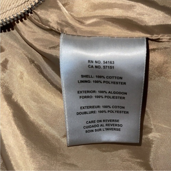 NWOT Levi's Women's Safari Denim Cotton Belted Jacket S - Picture 8 of 8